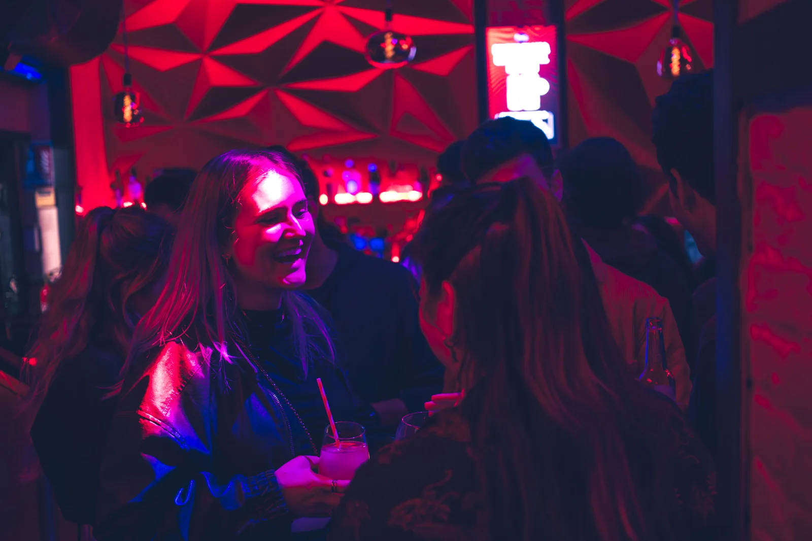People enjoying a NOMAD event